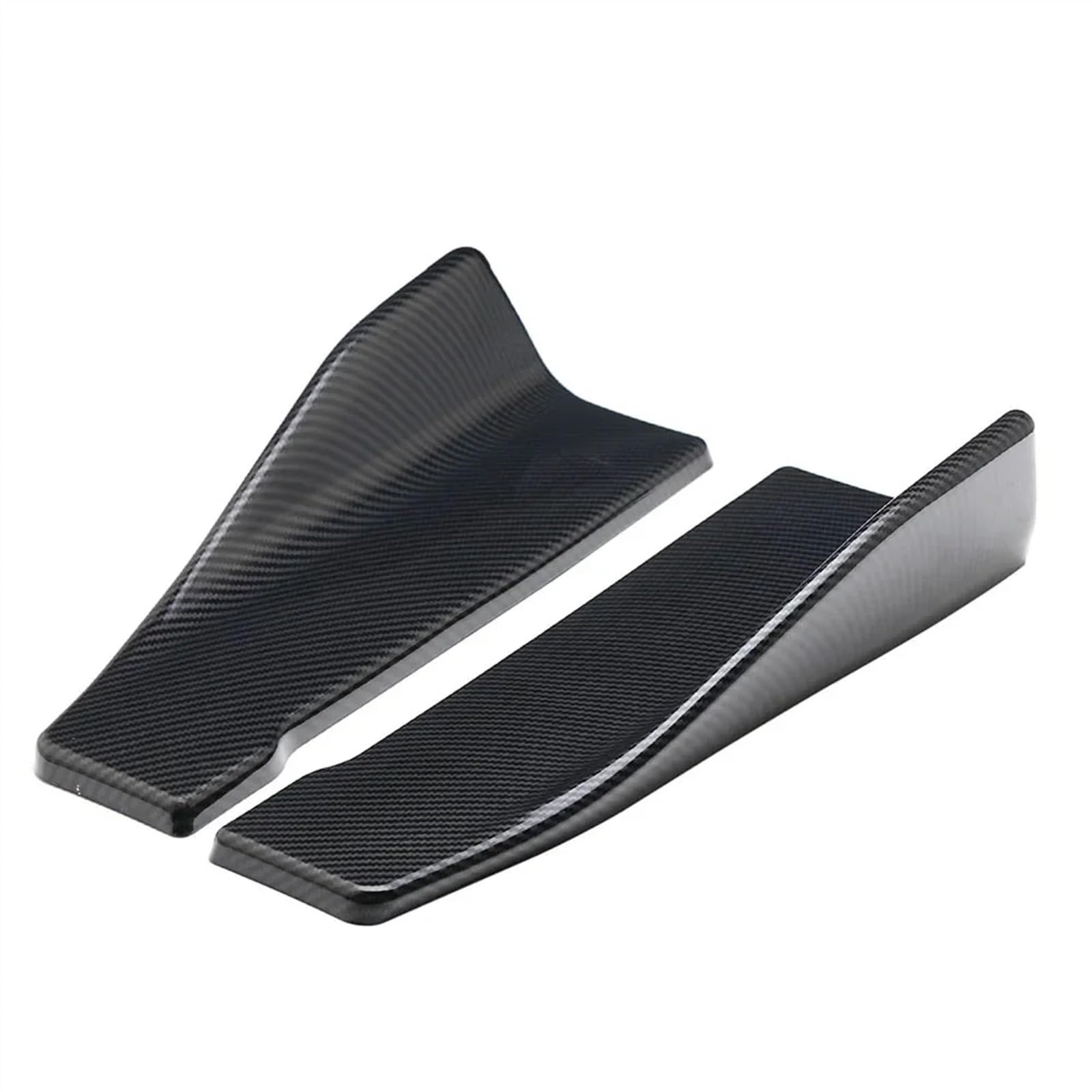 Winglet Diffuser 35cm Für F30 F31 Für Sport 2013 2014 2015 2016 2017 2018 2019 Heckstoßstangensplitter Seitenschwellerverlängerung Body Kit Auto Seitenrock Splitter(Carbon Look) von Wnfmjqe