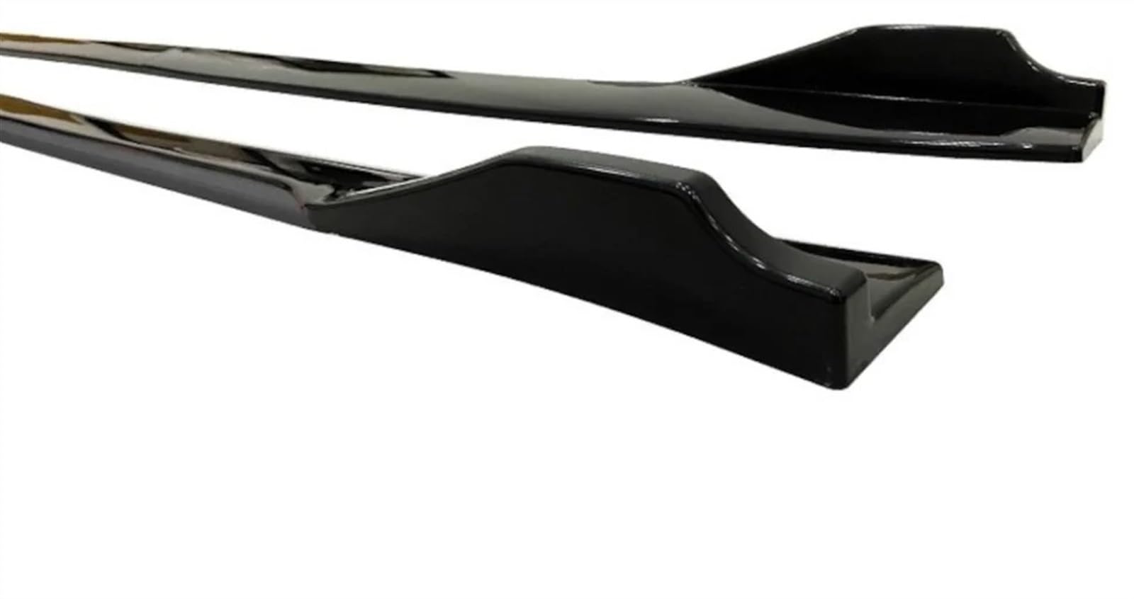 Winglet Diffuser 4 Stücke Für Seat Für Leon MK3 MK3.5 MK4 Auto Seitenschweller Verlängerung Rocker Panels Lip Splitter Spoiler Stoßstange Auto Seitenrock Splitter(Gray+Gloss Black) von Wnfmjqe