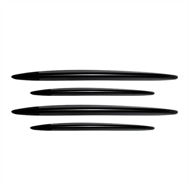 Winglet Diffuser 4Pcs Auto Bumper Spoiler Front Lip Für Benz Für GLC X254 Für GLC260 300 Für AMG 2023 Auto Seite Rock Auto Seitenrock Splitter(Glossy Black) von Wnfmjqe