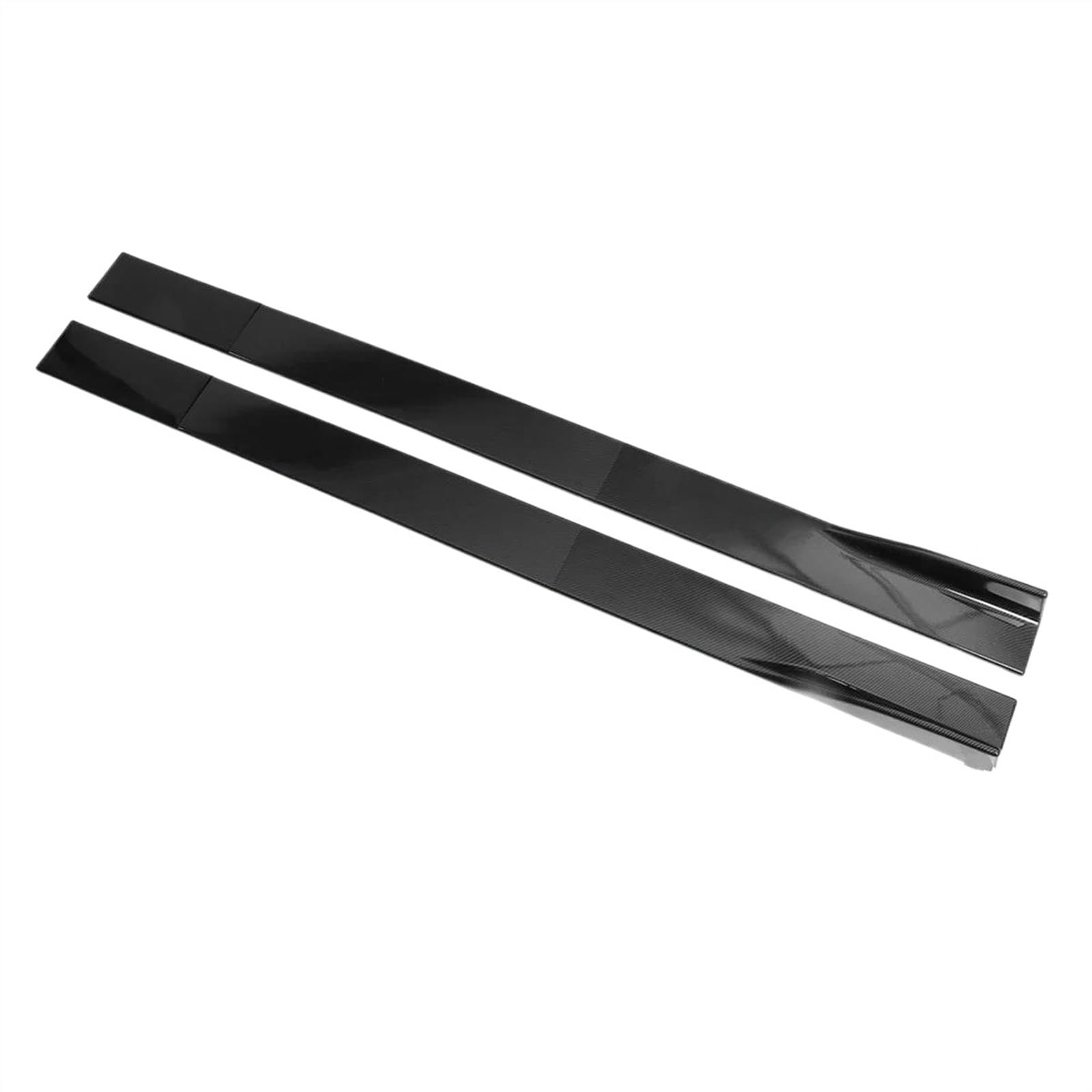 Winglet Diffuser 78,7/86,6 Zoll Seitenschwellerverlängerung Für Autos, Schweller-Winglet Für Subaru Für WRX Für STI Für Impreza Für BRZ Für Legacy Für Outback Auto Seitenrock Splitter(2m-Carbon Fiber von Wnfmjqe