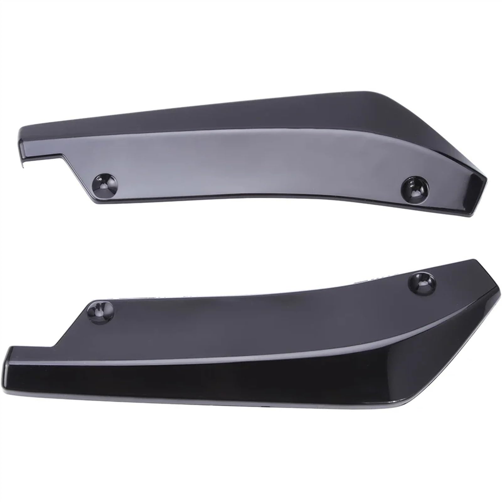 Winglet Diffuser Für A3 A4 A5 A6 A7 B8 S4 S5 Auto Heckstoßstange Splitter Diffusor Canard Wrap Spoiler Seitenkotflügel Rock Ecke Lippe Kinn Körper Auto Seitenrock Splitter(Schwarz) von Wnfmjqe