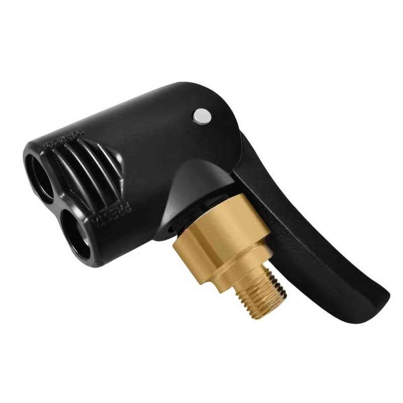 Autoventil Hebelstecker Autoventil Adapter,Auto Reifen Air Chuck Autoventil Hebelstecker Reifenventil Reifenluftfutter Luftpumpen Clip Gewindedüsen Ventil Anschluss Adapter (1 pcs, Non deflatable) von Woetwoat