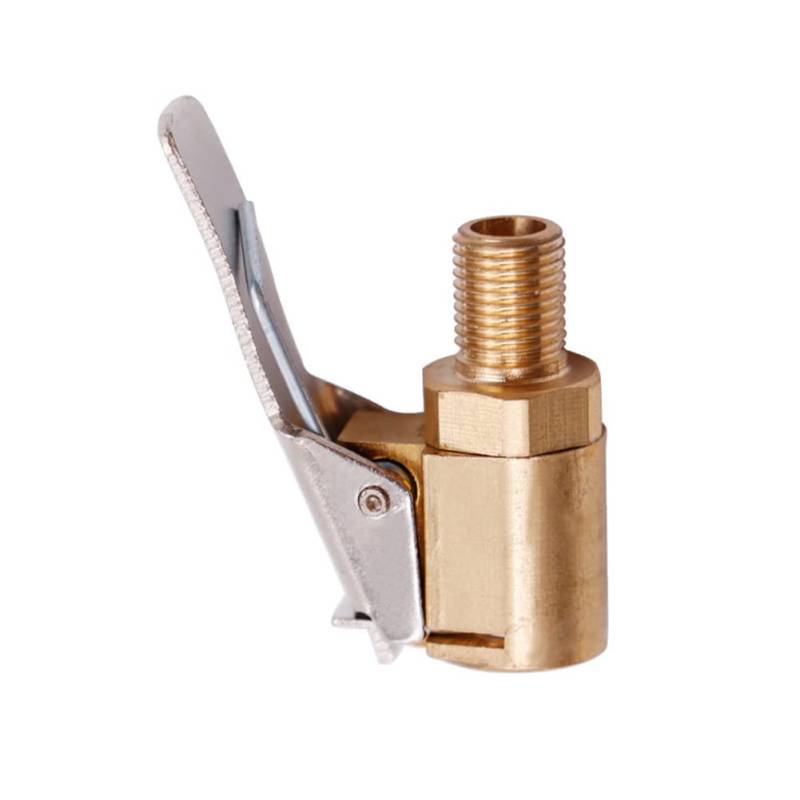 Woetwoat Autoventil Hebelstecker Air Chuck,Messing neu Reifenfüllnippel Ventilaufsatz Momentstecker Hebelstecker Auto Druckluft Ventilstecker für alle Reifenventile mit Ventilgewinde (Thread 8mm) von Woetwoat