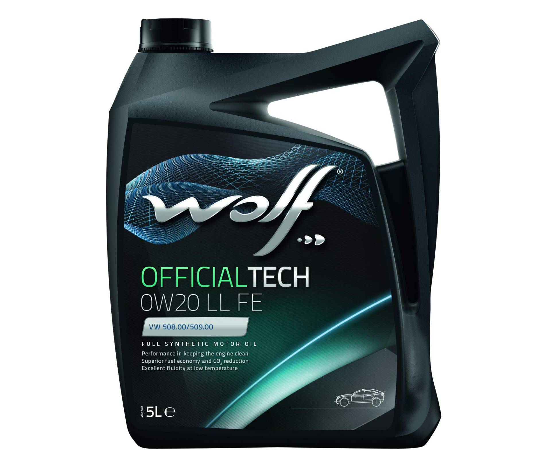 Wolf Motoröl OFFICIALTECH 0W20 LL FE – Kanister mit 5 Litern – 8331336 von Wolf