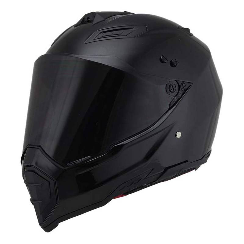 Woljay Off Road Helm Motocross-Helm Motorradhelm Motocrosshelme Fahrrad ATV (M, Schwarz) von Woljay