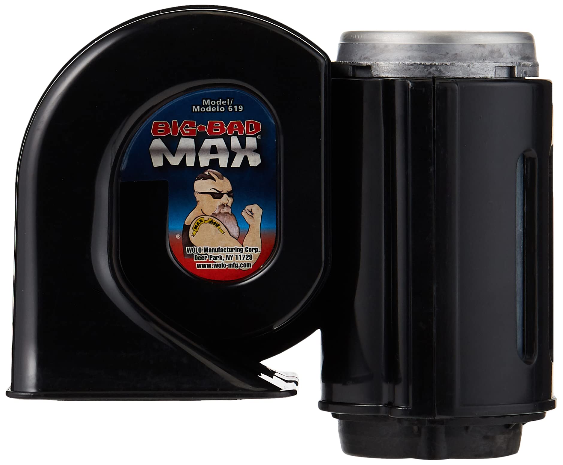 Wolo (619 Big Bad Max Air Horn – 12 Volt von Wolo