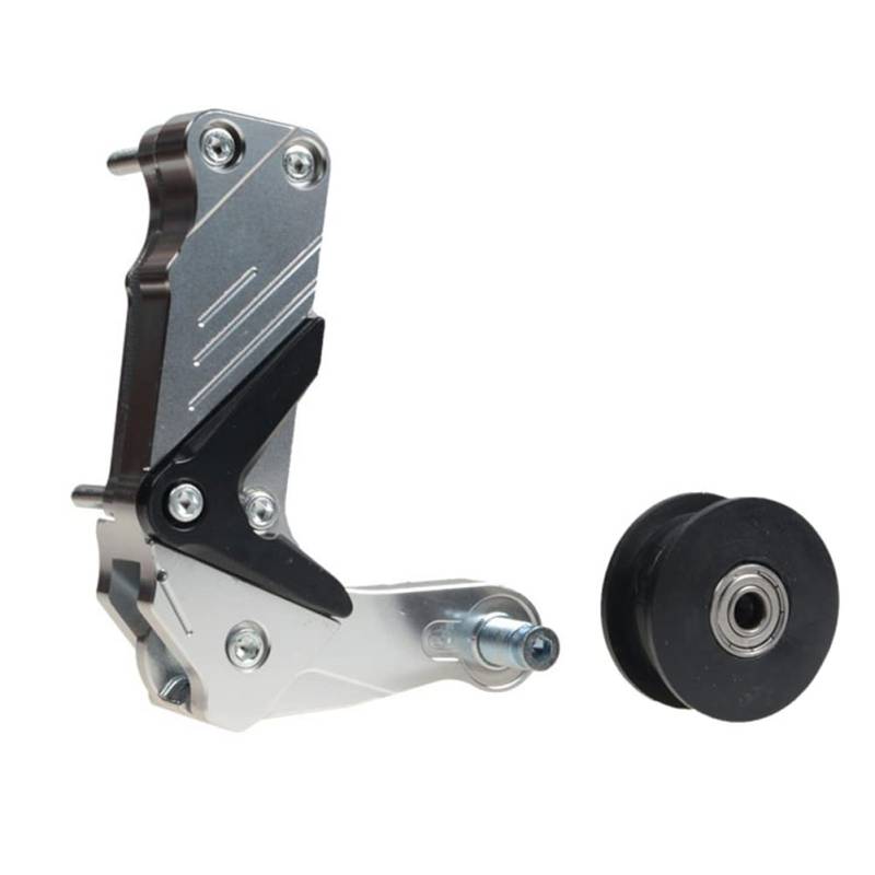 Wooauto Motorrad-Kettenspanner,Chain Tensioner Bolt On Roller Rolleneinsteller Kettenspanner-Werkzeug Universell Einstellbarer Kettenspanner Spanner Werkzeug Aluminiumlegierung,Silber von Wooauto