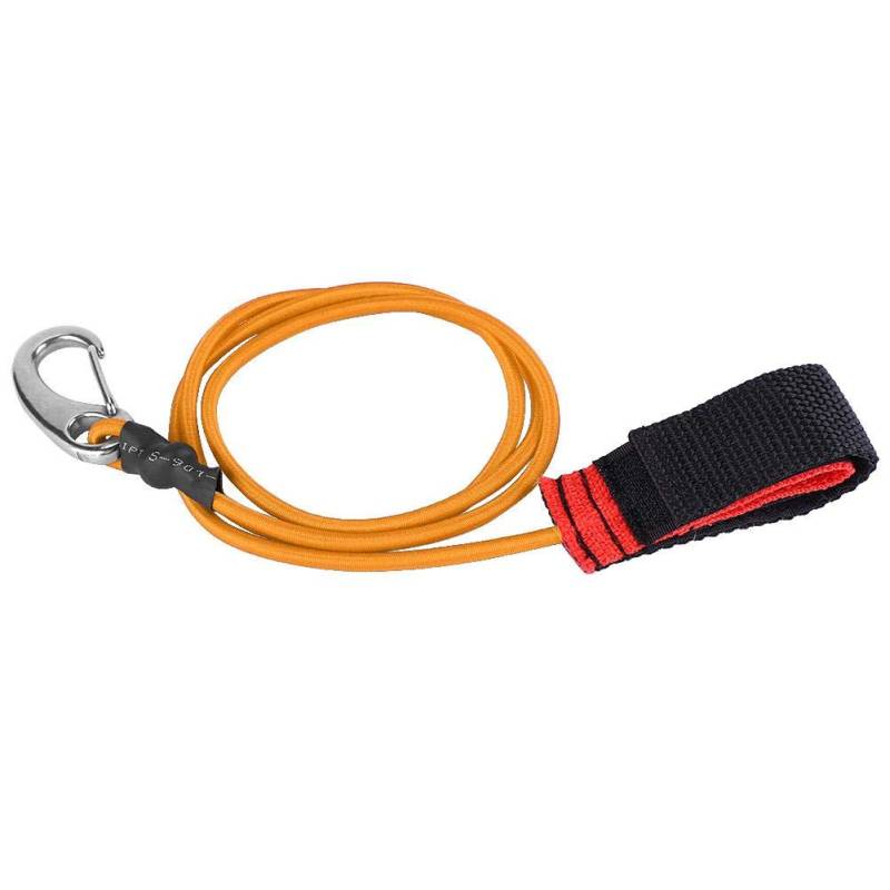 Wosune Paddel Sicherheitsleine, Elastic String Boating Paddelleine Elastic Paddle Leash zum Surfen für SUP(Orange) von Wosune