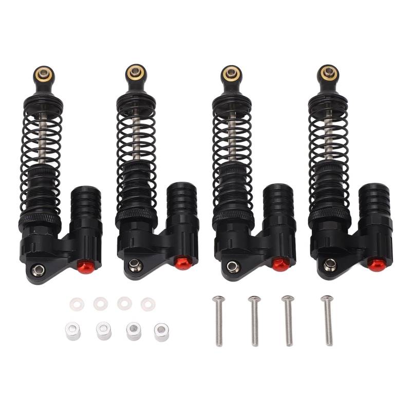 4PCS RC Stoßdämpfer RC Öl Stoßdämpfer Set für SCX10 1/10 Fernbedienung Auto von Woteenore