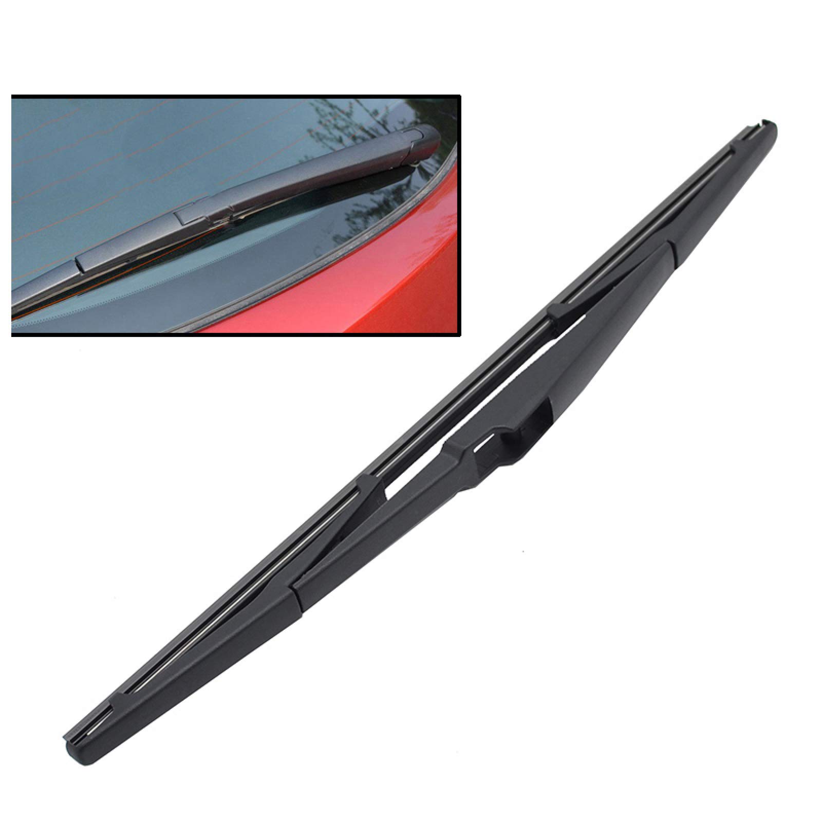 WouND Scheibenwischer Hinten,für Kia für Cerato für Sephia für Spectra LD Hatchback 2003-2008 14" Heckscheiben Wischer Gummi Reinigungsfenster Ersatzteile von WouND