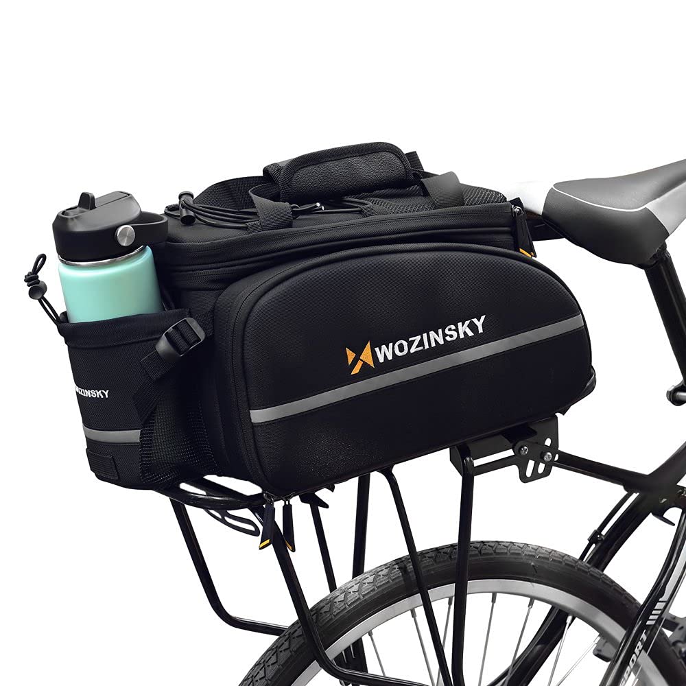 WOZINSKY Gepäckträgertasche Fahrradtasche für Gepäckträger Wasserdicht Reisetasche Tasche für Fahrrad, Mountainbike, ebike, MTB, Rennrad Bike Bag Fahrradträger Tasche 35 L von WOZINSKY