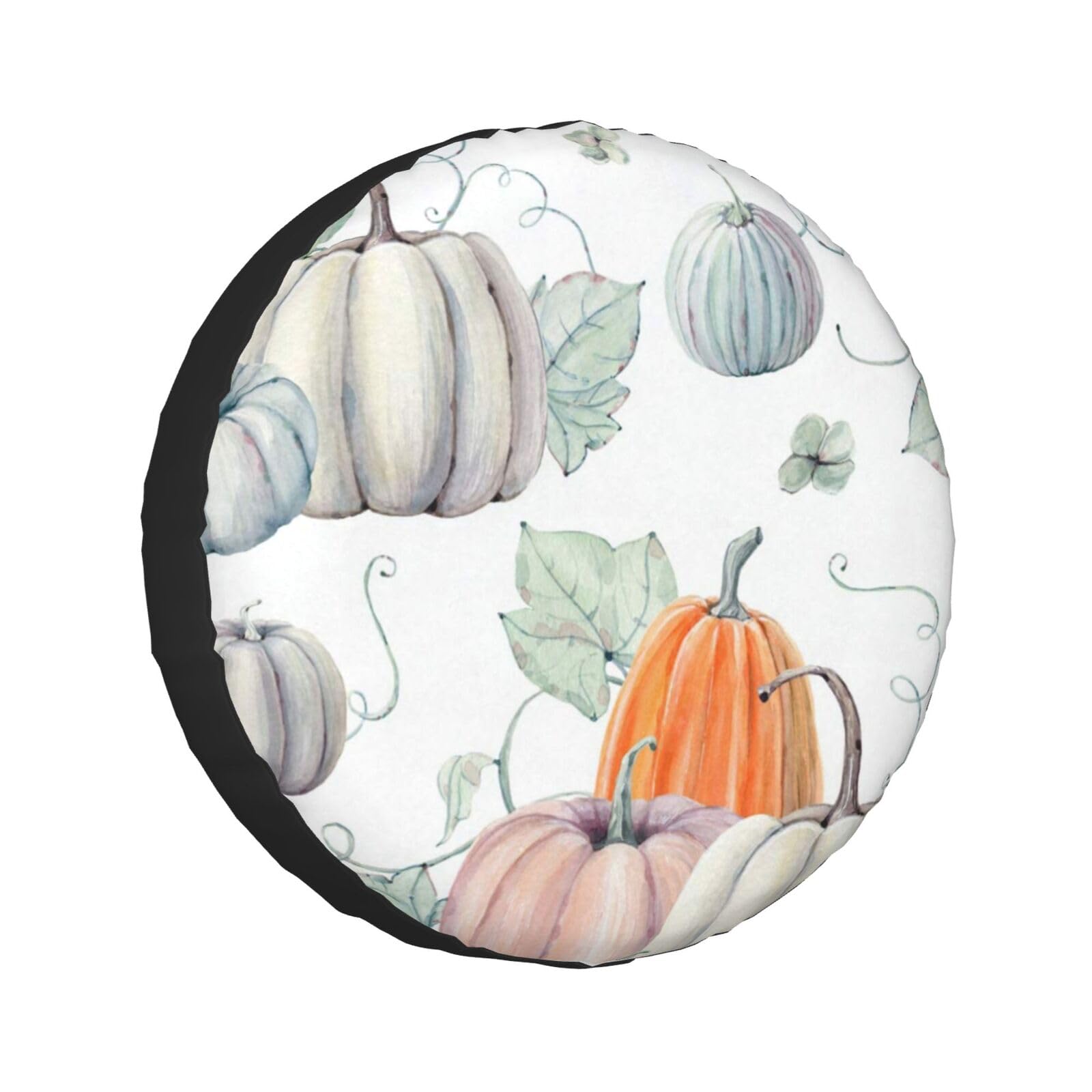 Fall Pumpkins Universal-Ersatzrad-Reifenabdeckung, wasserdicht, für Wohnmobil, Reise, Anhänger, Camper, LKW, SUV, Wohnmobil, 38,1 cm von Wquvmds