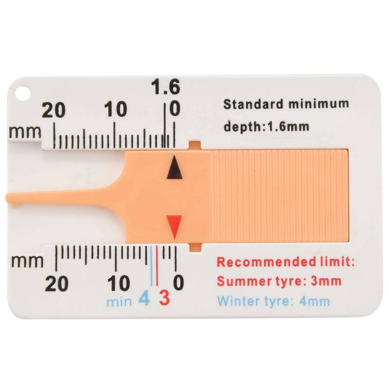 Reifenprofil Tiefenmesser Motorrad Anhaenger Van Wheel von Wresetly