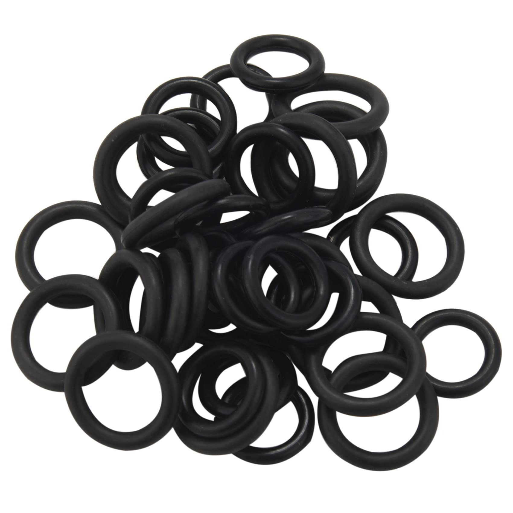 Wresetly Power O-Ring aus Gummi mit Druckscheibe für 1/4 , 3/8 , Schnellkupplung M22, 40 Stück von Wresetly