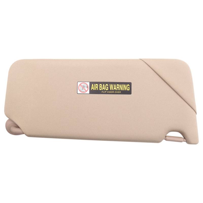 Wresetly Sonnenschutz linke Fahrerseite Beige für Accord Sedan Coupe 2008 2009 2010 2011 83280-TA5-A71ZA von Wresetly