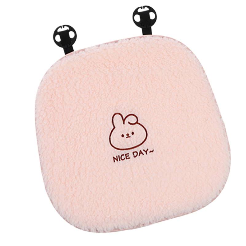 Bunny Car Seat Covers Plush Car Seat Cushions Wear-Resistant Car Accessories Fashionable Car Seat Cushion Cozy Car Seat Cover Warm Car Seat Cushions Bunny Design Seat Covers von Wrohto