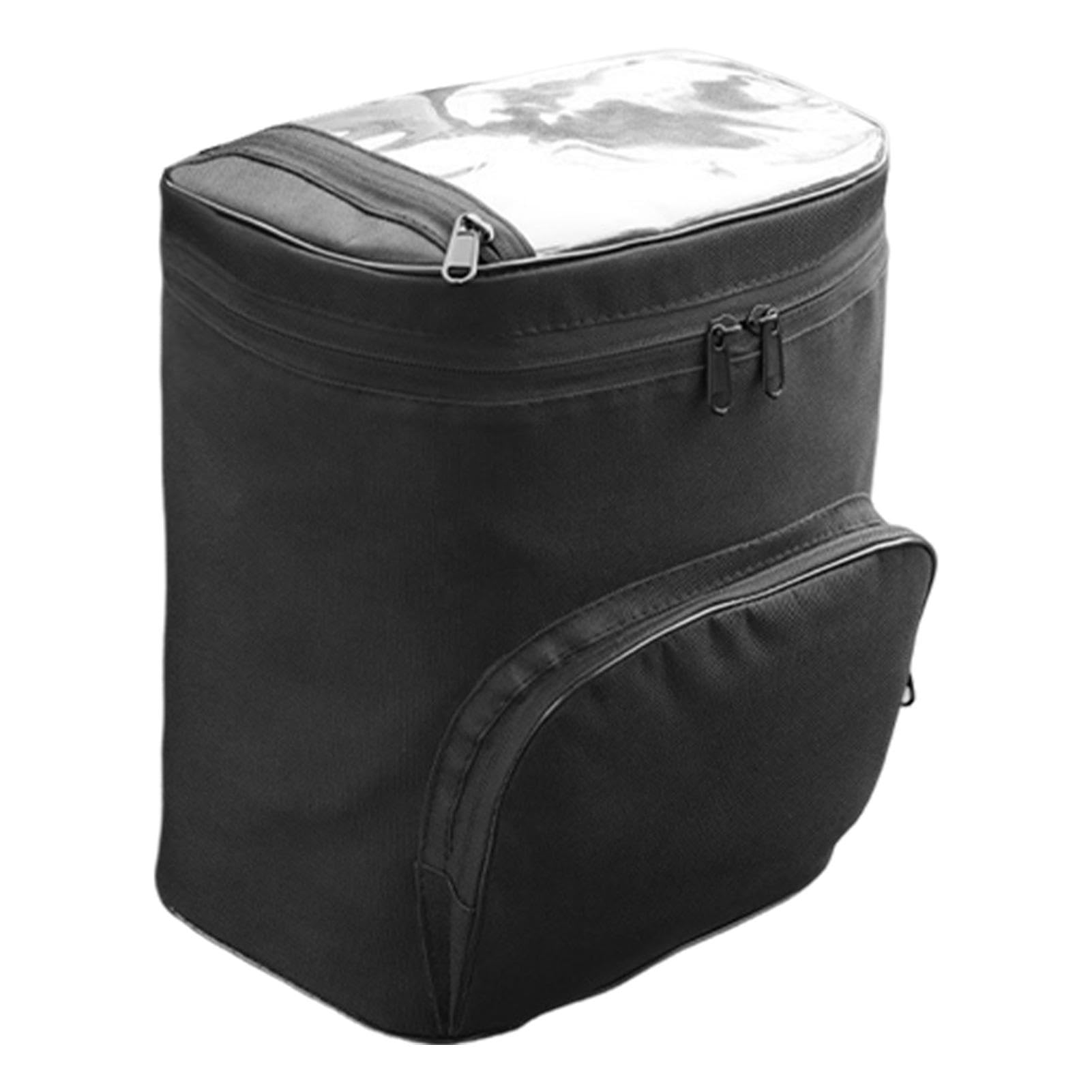 Wrohto - Stilvolles und funktionales Design – Roller-Aufbewahrungstasche, Oxford-Stoff-Rollertasche, multifunktionale Rollertasche, schwarze Rollertasche, 30 x 20 x 28 cm, Fahrradtasche für Motorrad von Wrohto