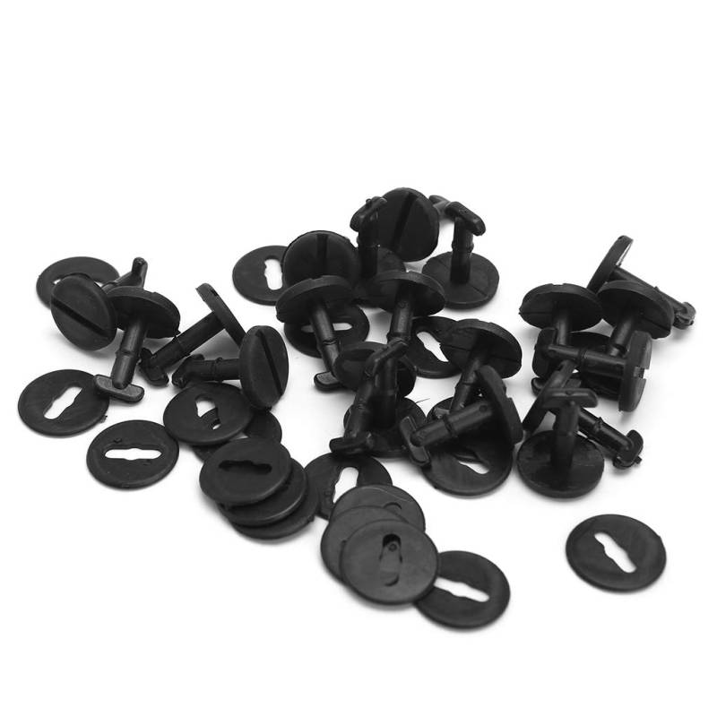 Wsdsgz 20 Fache Floor Teppichmatten Clips Twist Lock Mit Unterlegscheiben Für E36 E46 von Wsdsgz