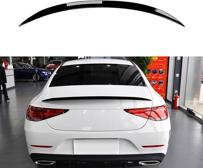 Auto Heckspoiler für Mercedes Benz CLS Class C257 CLS450 4 Door 2019 2020 2021 2022,Auto-Spoiler Anti-Kratzer Karosserie Kofferraumspoiler Heckflügel Styling Zubehör. von WuYyyyy