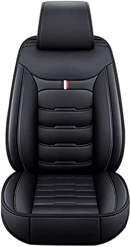 WuYyyyy Autositzbezüge für CR-V 2019-2021 Car Seat Cover Auto Schonbezüge Auto Sitzbezug Wasserdicht Sitzschoner Auto Zubehör.,A-All Black-Standard von WuYyyyy