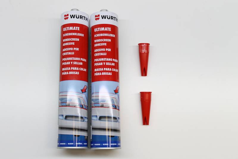 2x Scheibenkleber Ultimate Würth hochmodulig Kartusche Frontscheibe von Würth