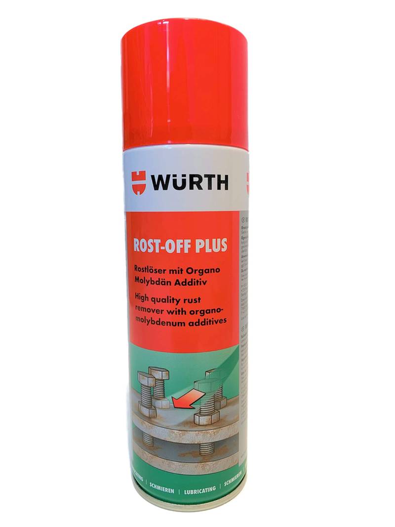 300ml WÜRTH Hochwertiger Rostlöser ROST-OFF - "PLUS" plus Schmiereigenschaften von Würth