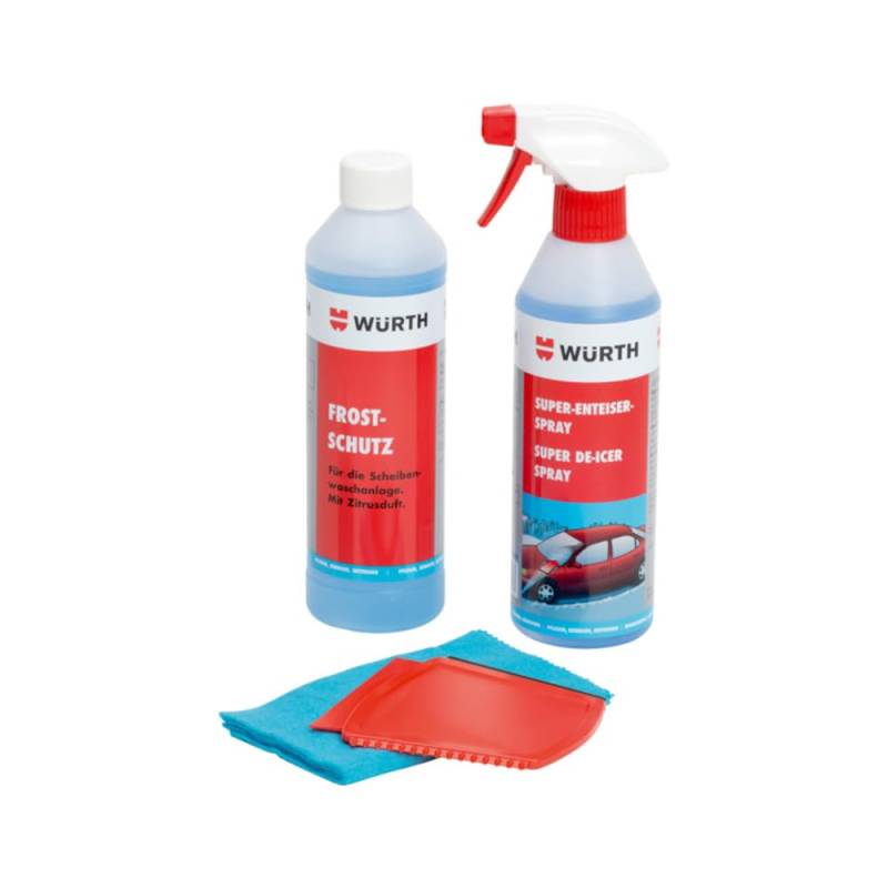 Würth Auto Winterset mit Frostschutz & Scheibenenteiser von Würth