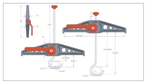 Würth Dispos. Blocc.Scale (2 Pz.) Rhsc01 von Würth