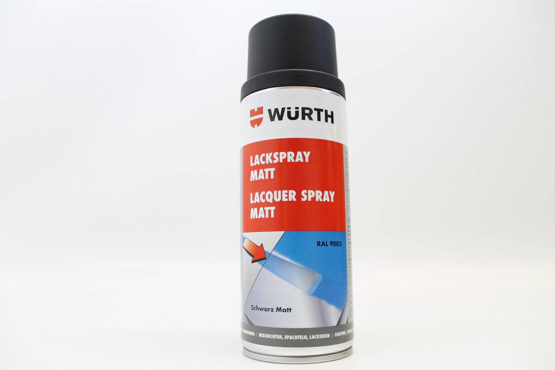 Würth Lackspray schwarz matt 400 ml von Würth