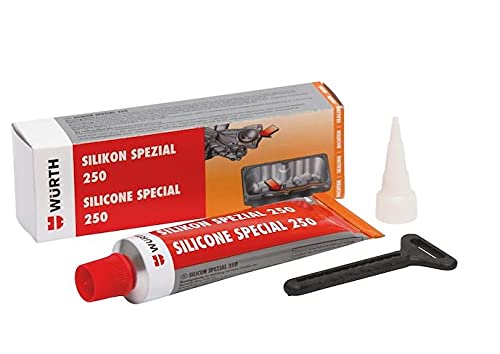 Würth Dichtmasse Silikon Spezial 250 Farbe:Rot 70ml Tube von Würth