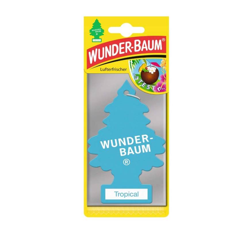 Autoerfrischer, Wunder-Baum Tropical 1 Stück von WUNDER-BAUM