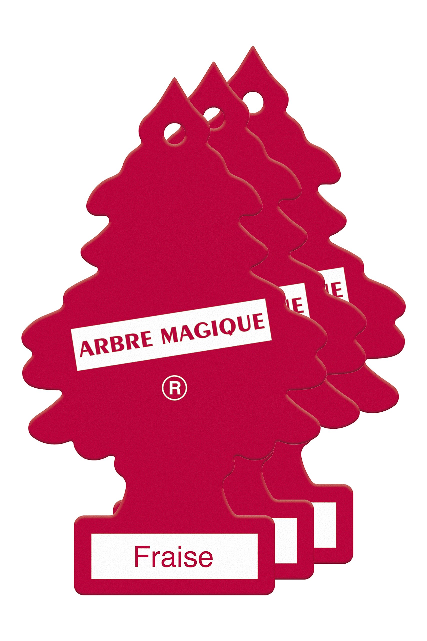 Wunderbaum 178209 Erdbeere, 3-er Pack Rot von Arbre Magique