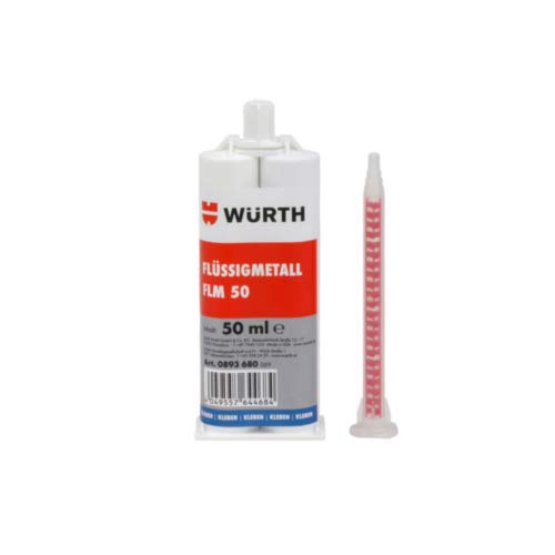 Wurth Bi-Komponentenflüssigkeit für Metall 50 ml Metall von Würth