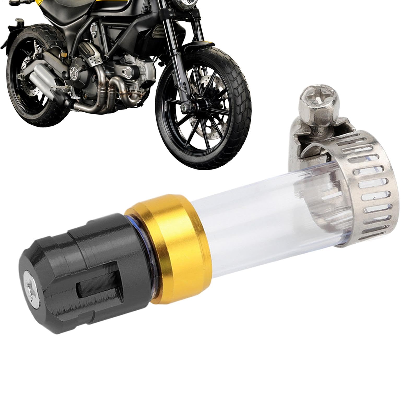 Wuyooprt Modifizierter Motorrad-Luftfilter, Motorrad-Ersatzluftfilter | Austausch des modifizierten Motorrad-Luftfilters | Werkzeug zur Änderung des Plug-Designs mit Legierungsköpfen für Pendeln in von Wuyooprt