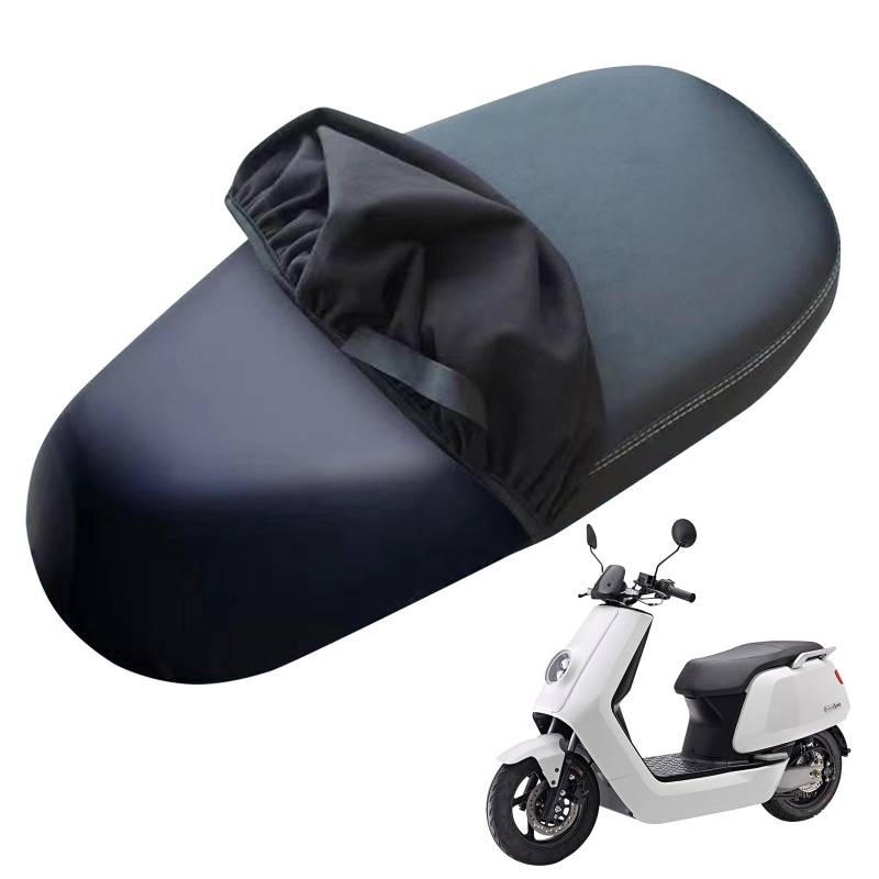 Wvu & Wvo Motorrad Sitzbezug, Universal Roller Sitzbankabdeckung, Roller Sitzbank Regenschutz, Motorradbezug Kissen Sitzbezug Moped Wasserdicht Universal Sitzabdeckung, Sitzbezug Roller 50-80cm von Wvu & Wvo