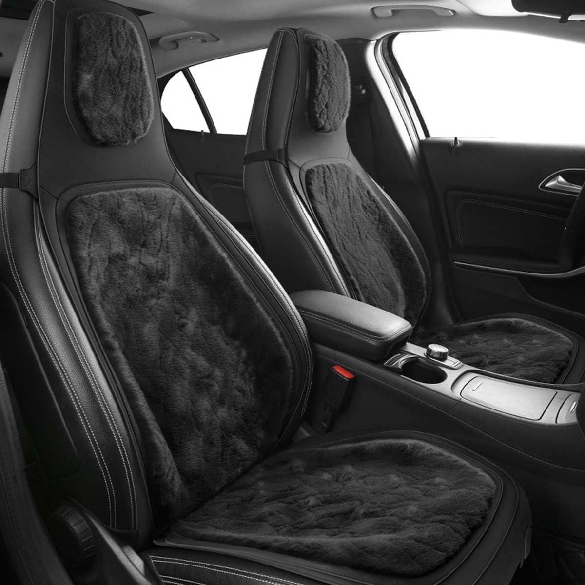 WwwBaoF8 Auto Sitzbezüge Sets Für KIA Sportage 2016 2017 2018 2019 2020 2021 Nerz Kaschmir Schonbezüge sitzschoner vorne und hinten Wasserdicht Verschleißfest,F-Darkgray von WwwBaoF8