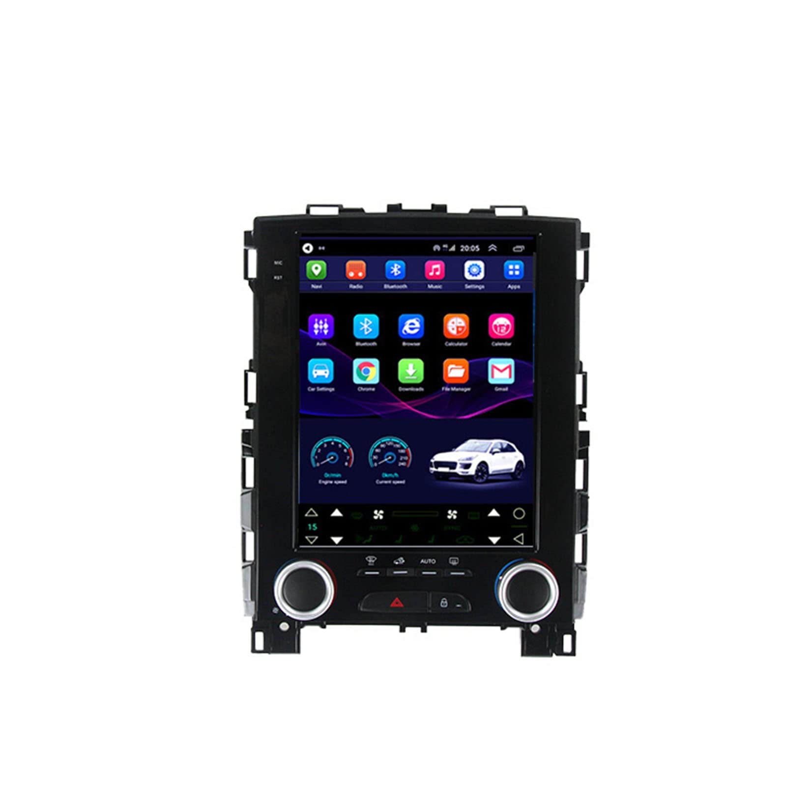 Wxstra Android10.0 Autoradio Stereo 9,7 Zoll HD Digital Multi-Touchscreen Für Renault KOLEOS megane 4 2016-2019 Mit Navigation Bluetooth-Unterstützung Radio Lenkradsteuerung Mit Rückfahrkamera von Wxstra