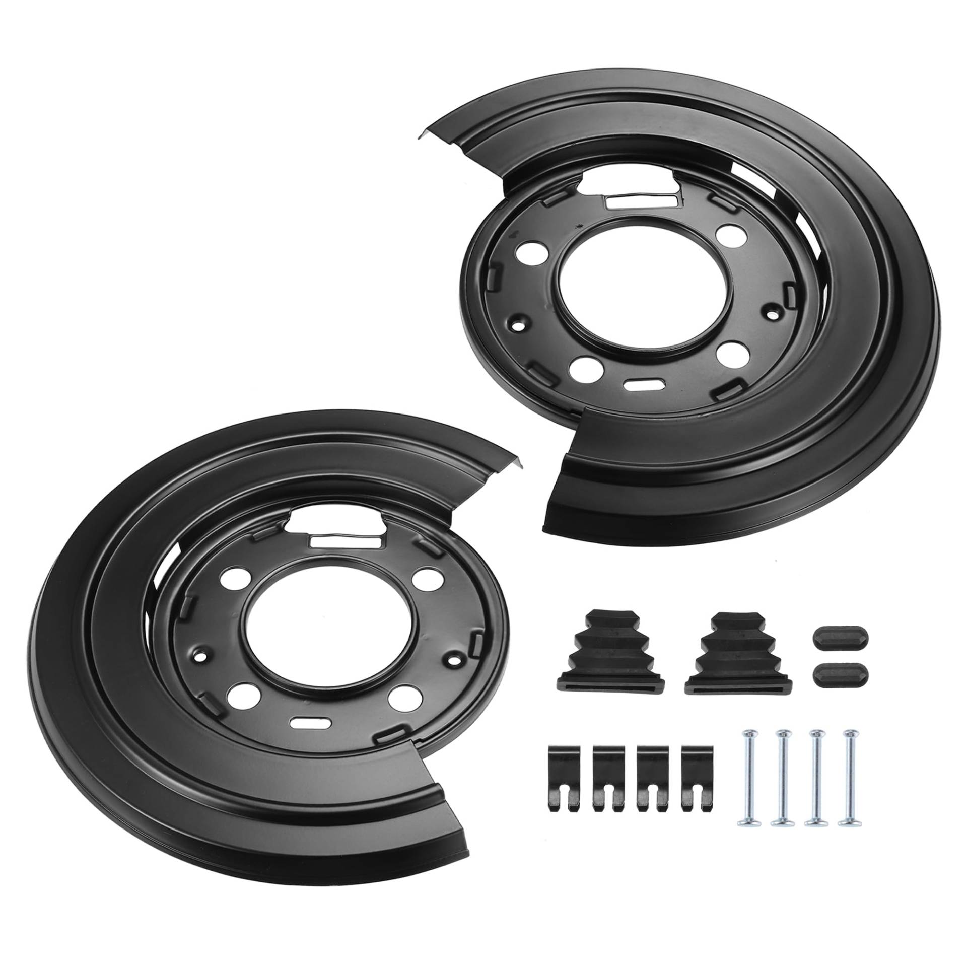 X AUTOHAUX 1 Satz Staubschutz Trägerplatten für Hinterrad Bremse für Ford F250 1999-2010 von X AUTOHAUX