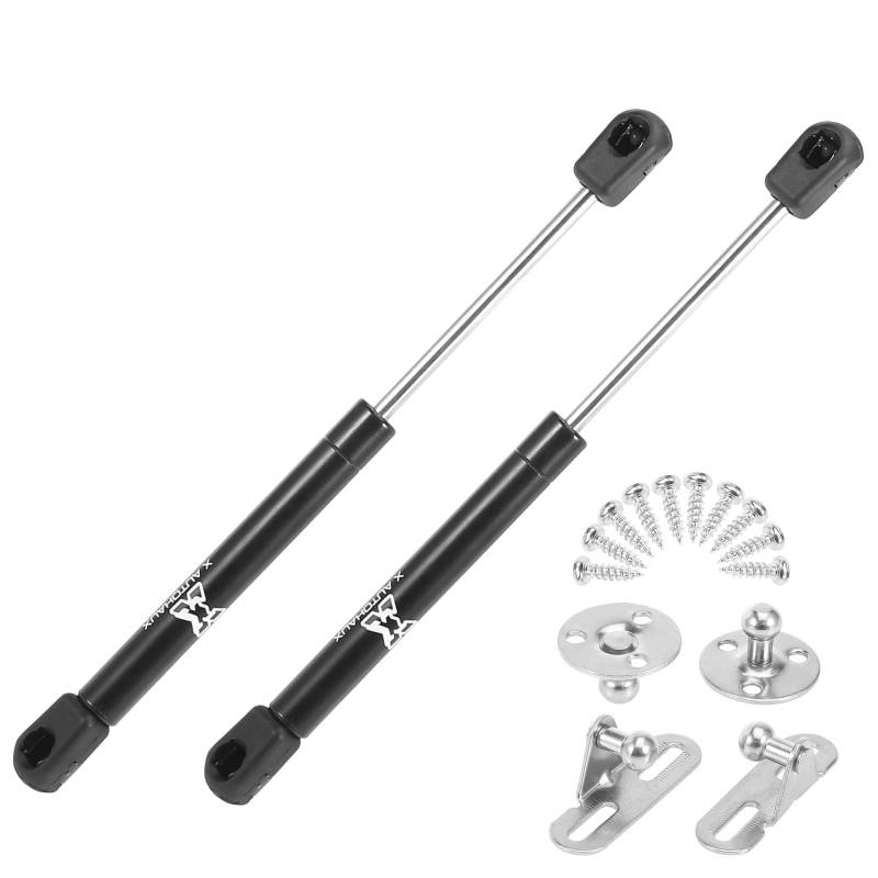 X AUTOHAUX 2 Stück Auto Hebebühne Unterstützt Struts Gasfeder 10 Zoll 45N/10Lb für RV Schwarz von X AUTOHAUX