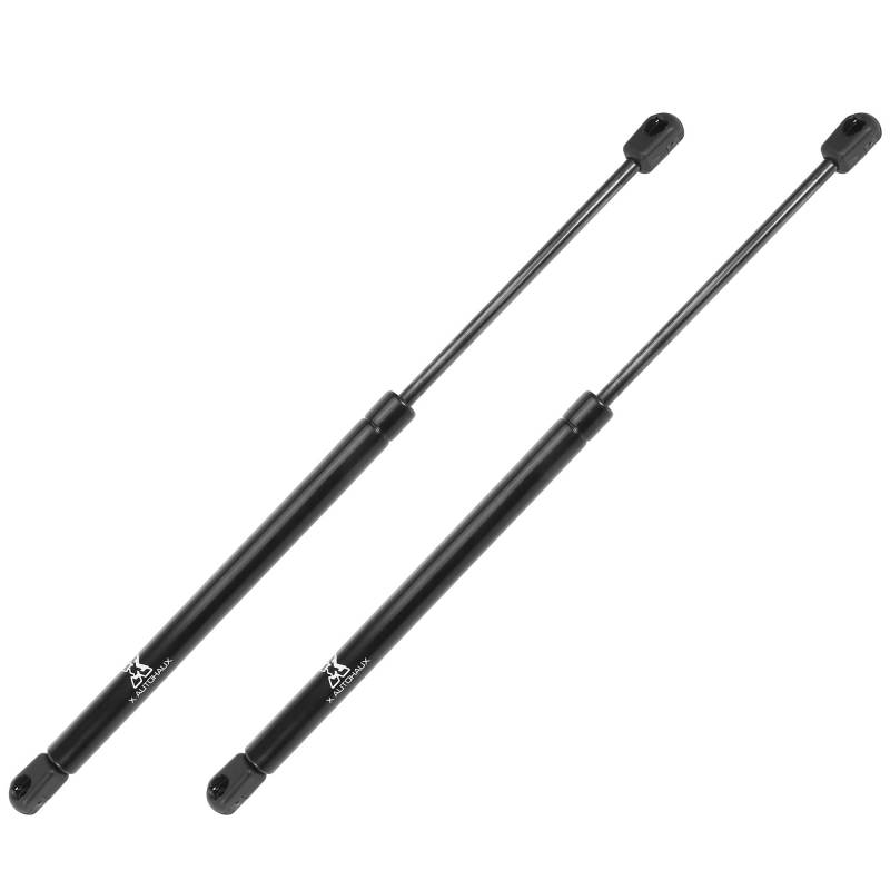 X AUTOHAUX 2stk.Gasdruckdämpfer 35Lb Gasfeder Dämpfer Heckklappe Gasdruckfeder Auto zubehör für Wohnmobil Autoboot 43cm Schwarz von X AUTOHAUX