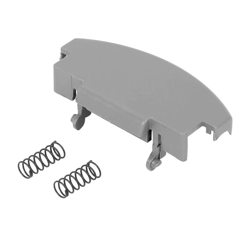 X AUTOHAUX 3B0868445 Armlehnenabdeckung Verriegelungsklipp Mittelkonsolendeckelverschluss Grau 1 Stück von X AUTOHAUX