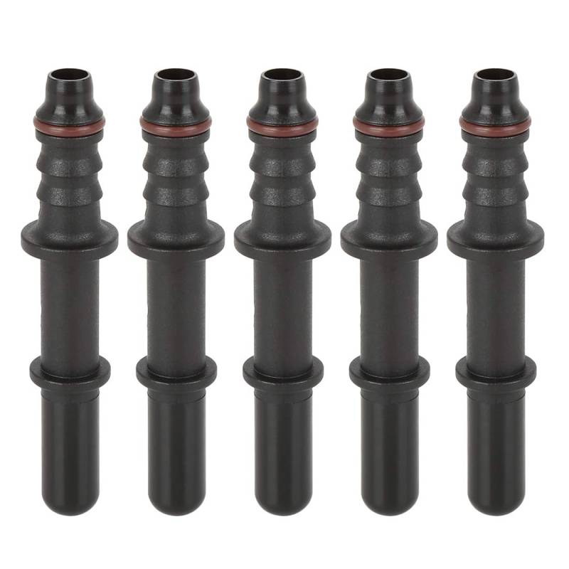 X AUTOHAUX 5 Stück 7,89mm ID6 Kraftstoffleitungsschlauch gerader Schnellverschluss Stecker für Auto von X AUTOHAUX