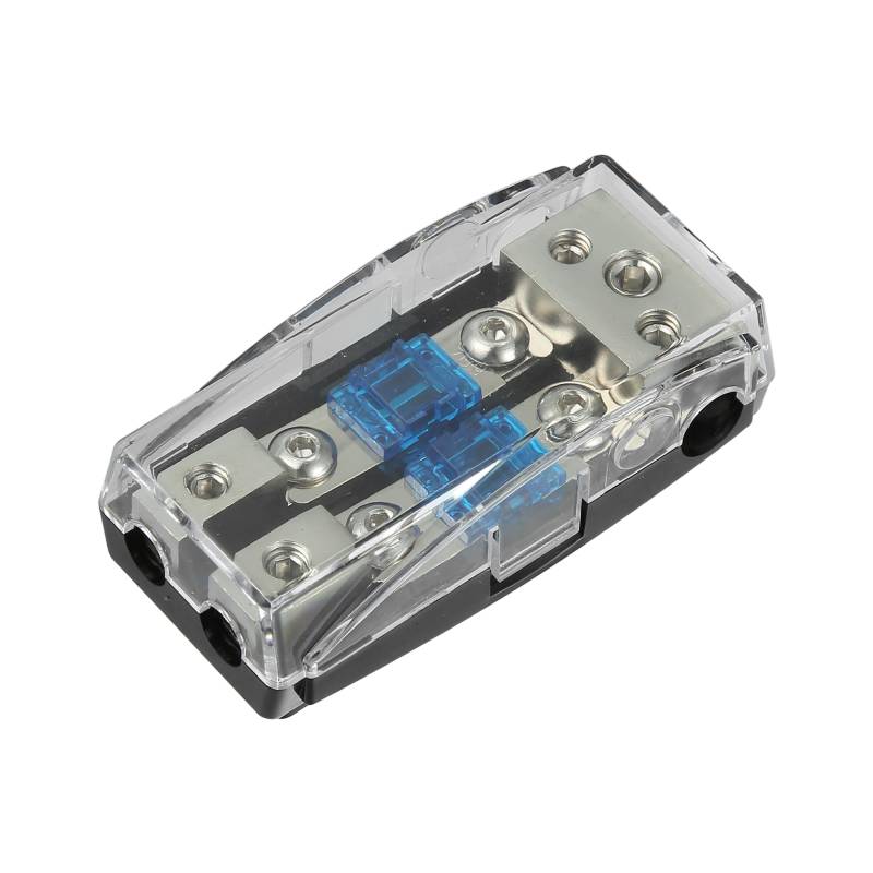 X AUTOHAUX AFS-Sicherungshalter-Verteilerblock 2-Wege mit 60-Ampere-Mini-ANL-Sicherung von X AUTOHAUX