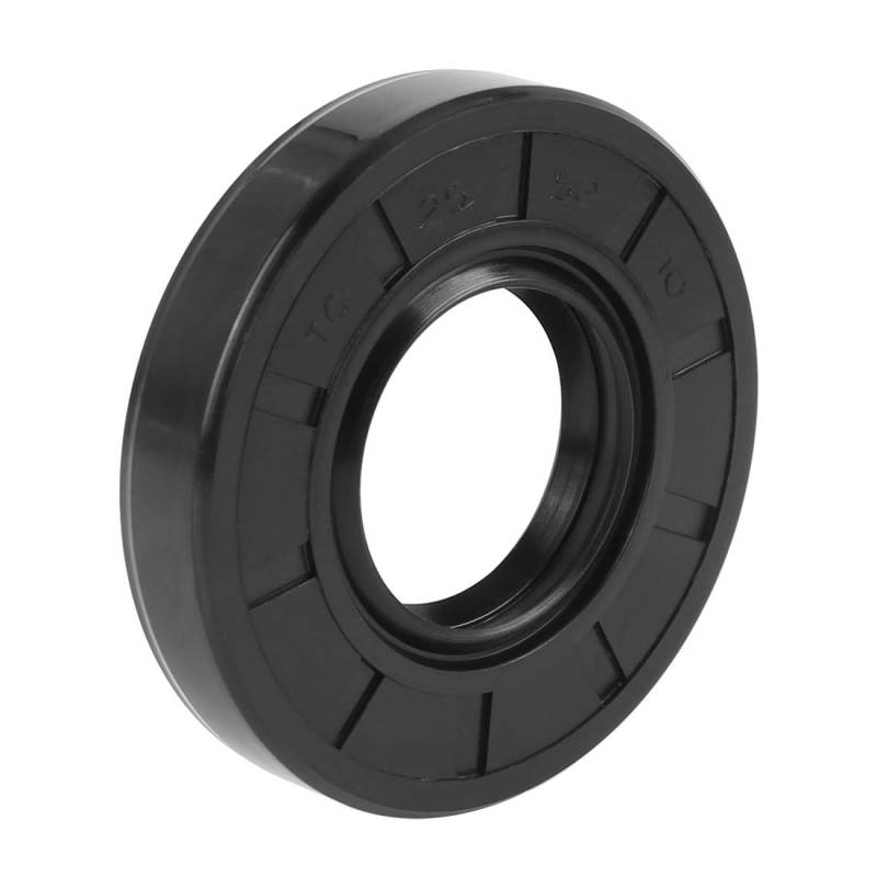 X AUTOHAUX TC Wellendichtring Dichtring Gummi Doppellippe 25mm X 52mm X 10mm für Motorrad Kurbelwellen und Hydraulikpumpen von X AUTOHAUX