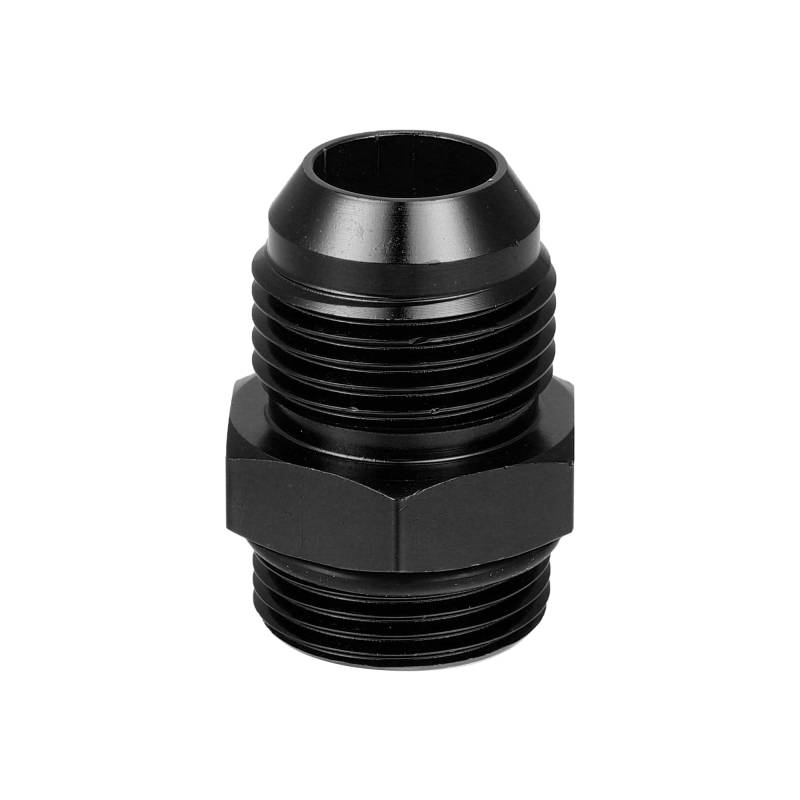 X AUTOHAUX Fahrzeug 10AN Stecker Gewinde Fitting Adapter Flare Union Kupplung Schwarz AN10-M22*1,5 von X AUTOHAUX