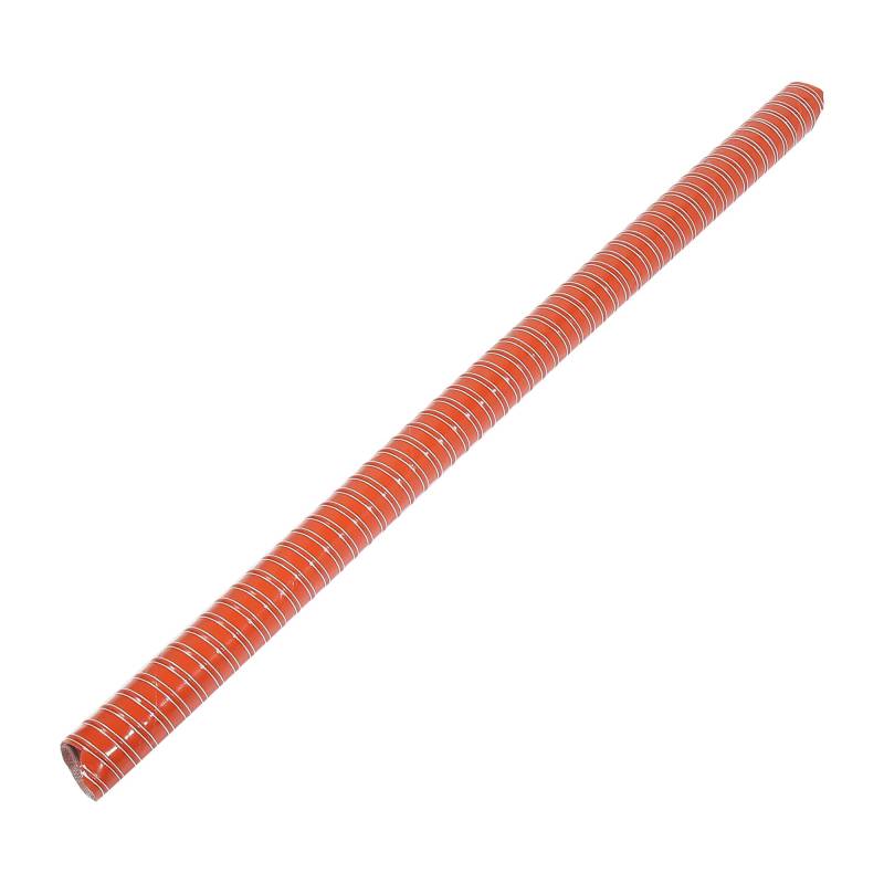 X AUTOHAUX Hitzebeständiger Auspuffrohr Flexibler Ansaugschlauch 51mm x 1m lang rot von X AUTOHAUX