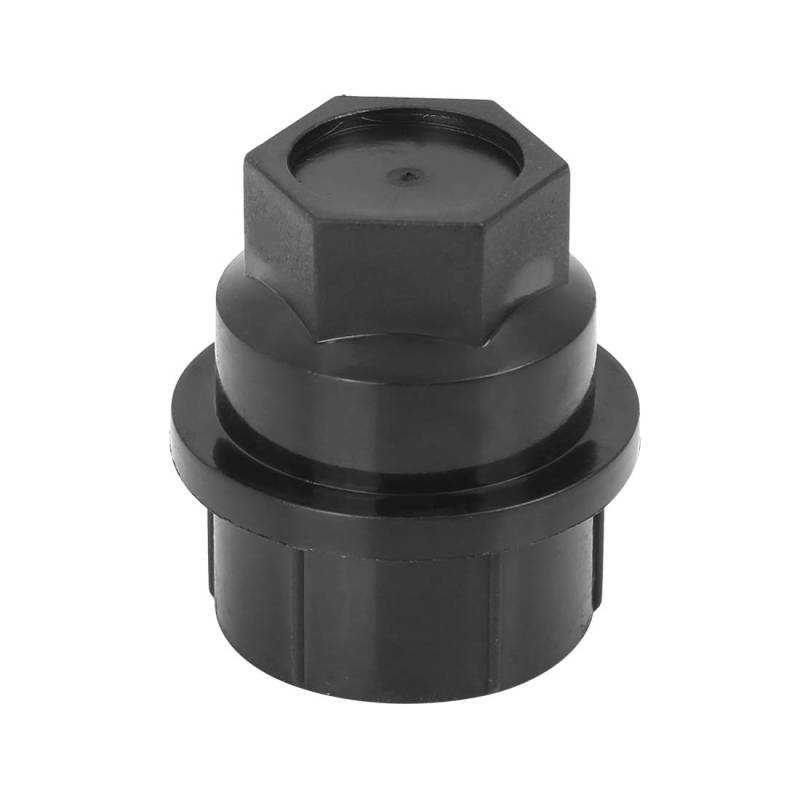 X AUTOHAUX Universal Radschraubenkappen Radschrauben Radmuttern Kappen Abdeckkappe M26-2,0 für Auto 15646250 Schwarz von X AUTOHAUX