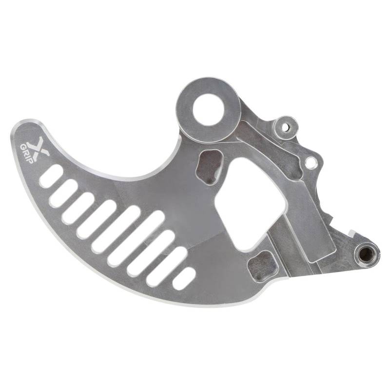 X-Grip Bremsscheibenschutz Aluminium Silber von X-Grip