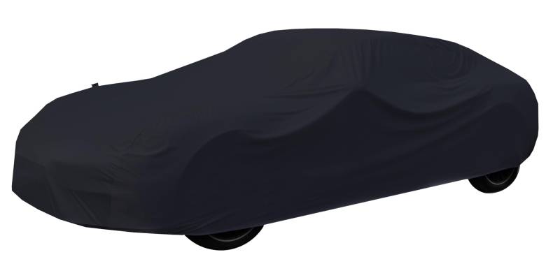 Premium-Schutz Autoabdeckung für Coupe Atmungsaktive Autoplane Innen & Außen Abdeckplane Schutzplane Abdeckhaube Autogarage Zubehör Schwarz 505-530 cm von X-Group4th