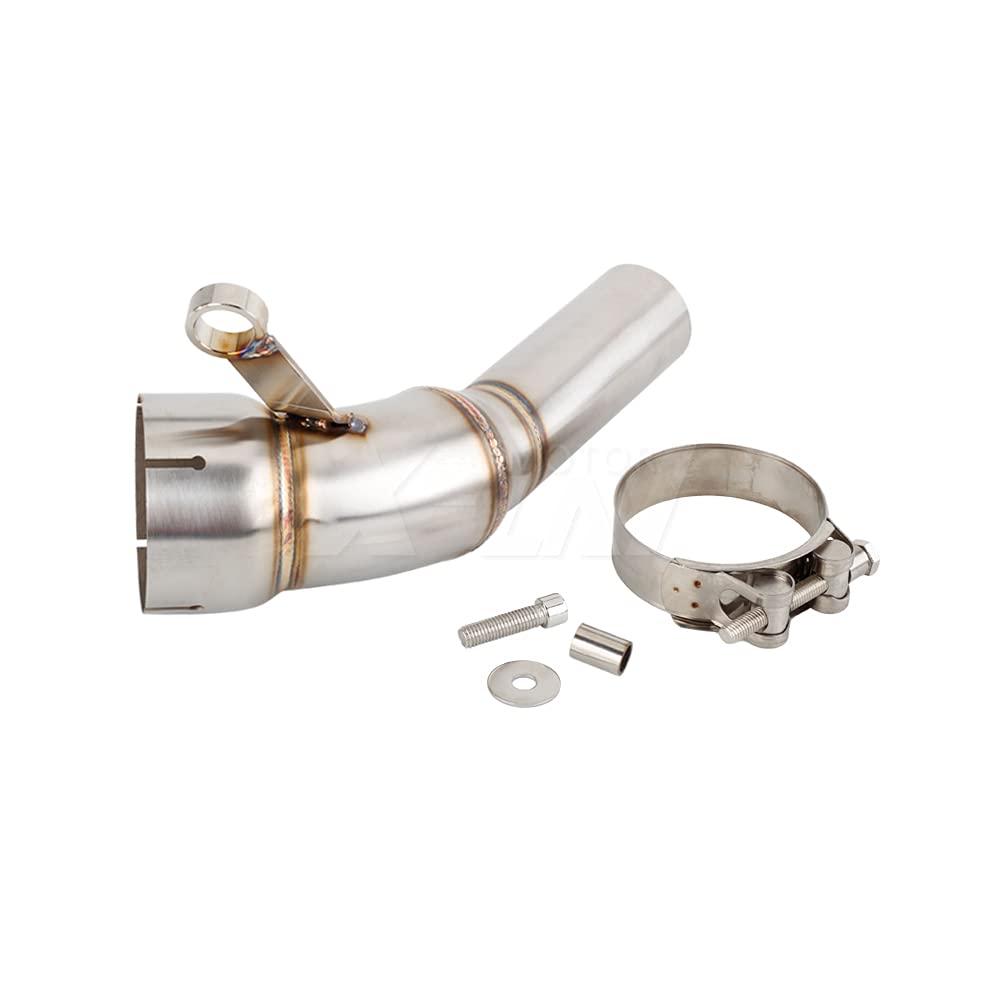 For KTM 390 Adventure 2020-2021 250 Adventure 21 390ADV ADV Motorrad Auspuff Middle Link Pipe Abgaskrümmer Verbindungsrohrsystem (Pre Decat Pipe 034) von X-LAI MOTOR